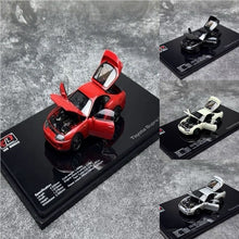 LCD 1:43 Toyota Supra A80 Alloy Fully Open Diecast Car Model Collectible Gifts