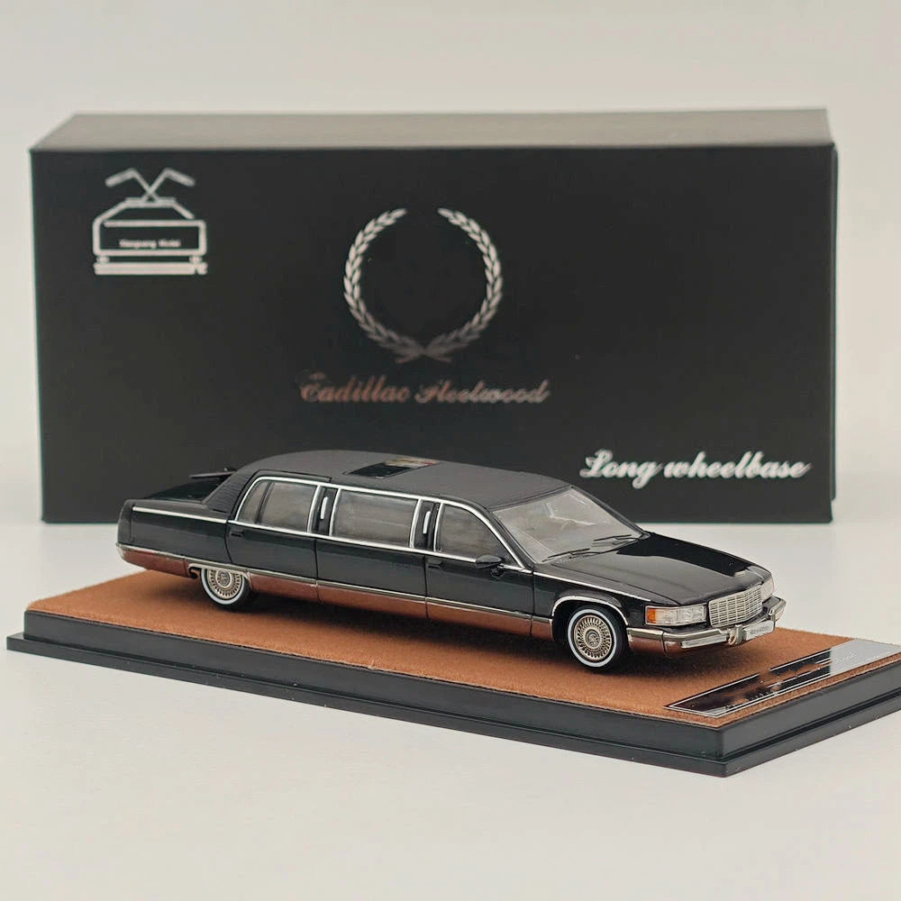 XiaoGuang 1/64 Fleetwood extended edition Black Alloy Diecast Models Car Collection