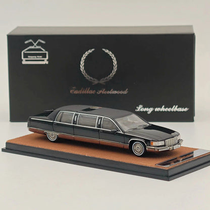 XiaoGuang 1/64 Fleetwood extended edition Black Alloy Diecast Models Car Collection