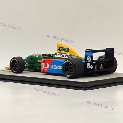 1/18 Scale Tecnomodel BENETTON F1 B190 GERMANY GP 1990 NANNINI #19 LE80 Resin