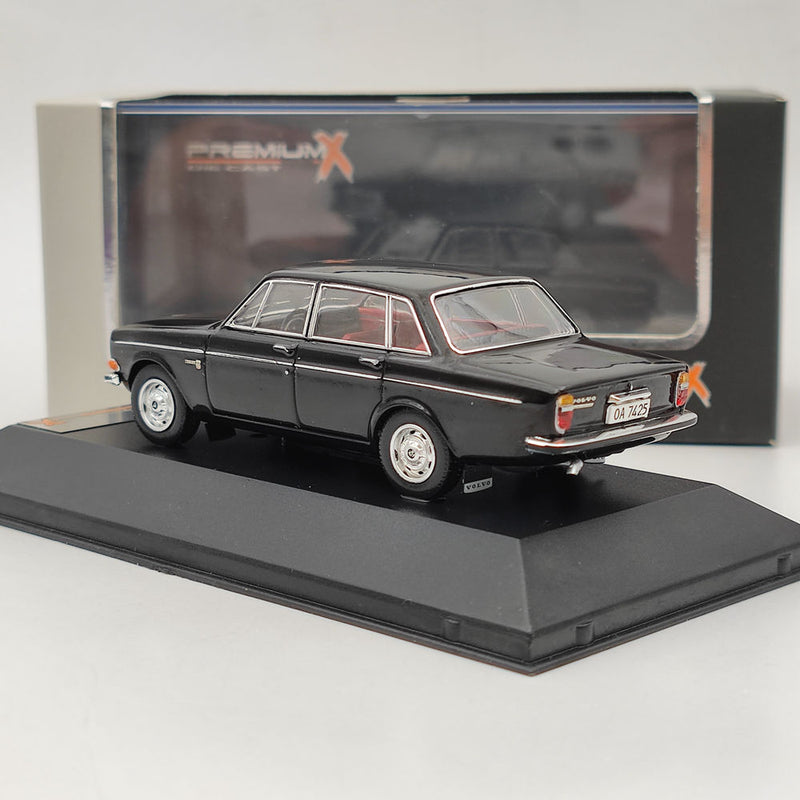 Premium X 1:43 Volvo 144S 1967 Black PRD245 Diecast Models Car Collection Toys Gift