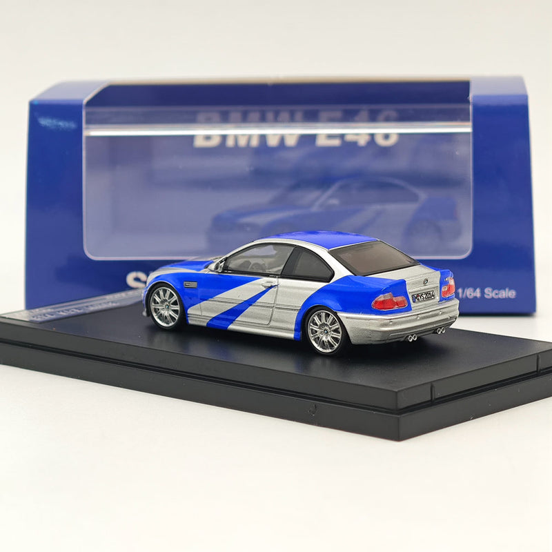 STREET WARRIOR SW 1/64 BMW E46 M3 Diecast Models Car Collection