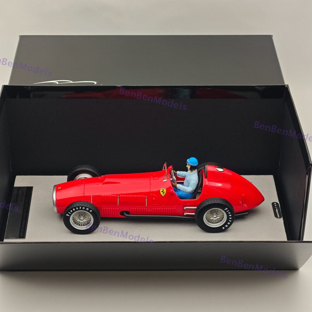 1/18 Tecnomodel Mythos Series Ferrari 375 F1 lndy Test Alberto Ascari 1952 Red
