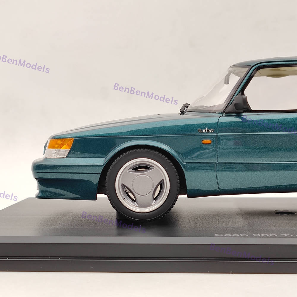 DNA Collectibles 1/18 Saab 900 Turbo T16 Airflow Green DNA000095 Resin Model Car