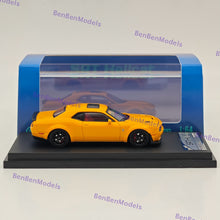 1:64 SH Dodge SRT Hellcat Muscle Sports Yellow Diecast Model Car Limited