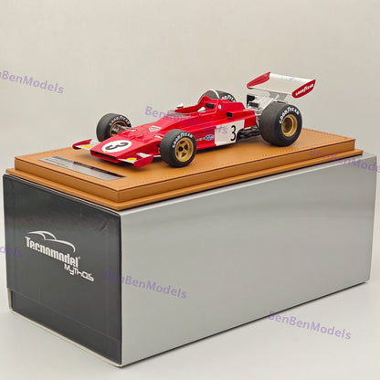 1/18 Tecnomodel Ferrari F1 312 B3-73 #3 1973 MONACO GP JACKY ICKX Resin Model