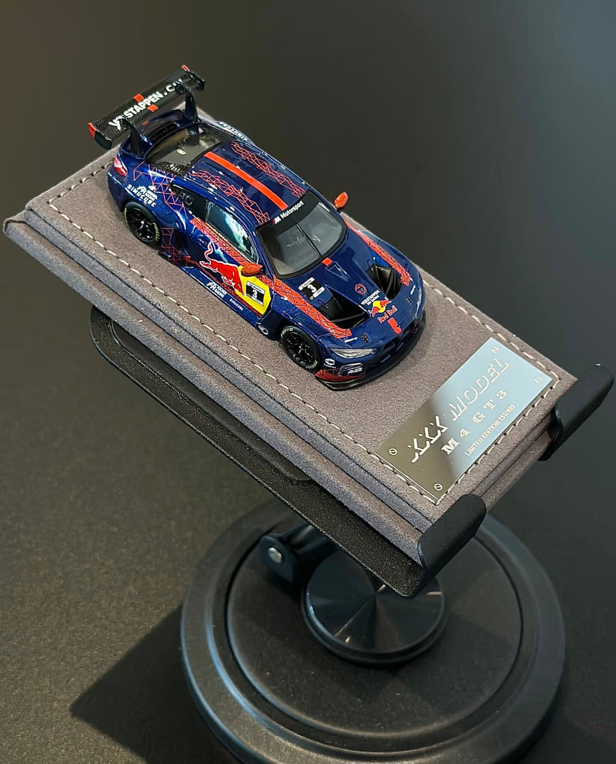 XXXmodel M4gt3 RedBull Vista Pan Painting 1/64 Racing Model