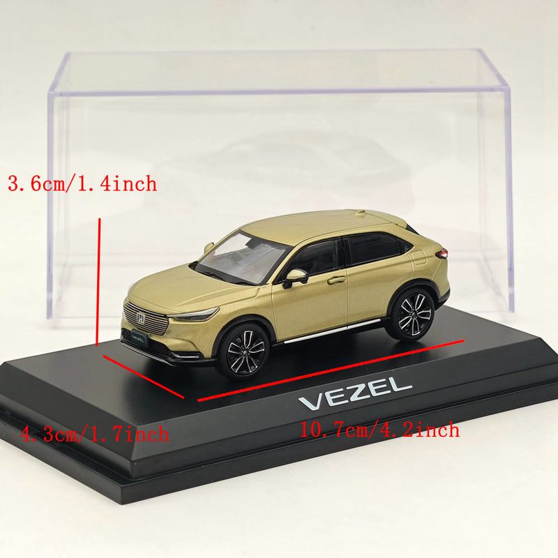 Hobby Japan 1/43 Honda VEZEL Sand Khaki Pearl HJ431002K Diecast Model Car Limited Collection