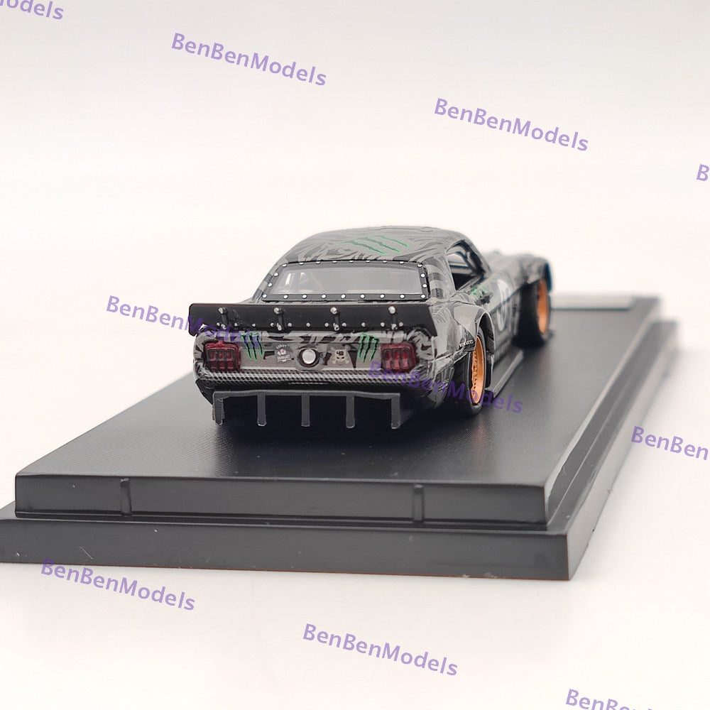 Street Weapon 1:64 Ford Mustang 1965 Ken Block's Hoonicorn #43 Diecast Car Models Limited Gifts In Stock - US