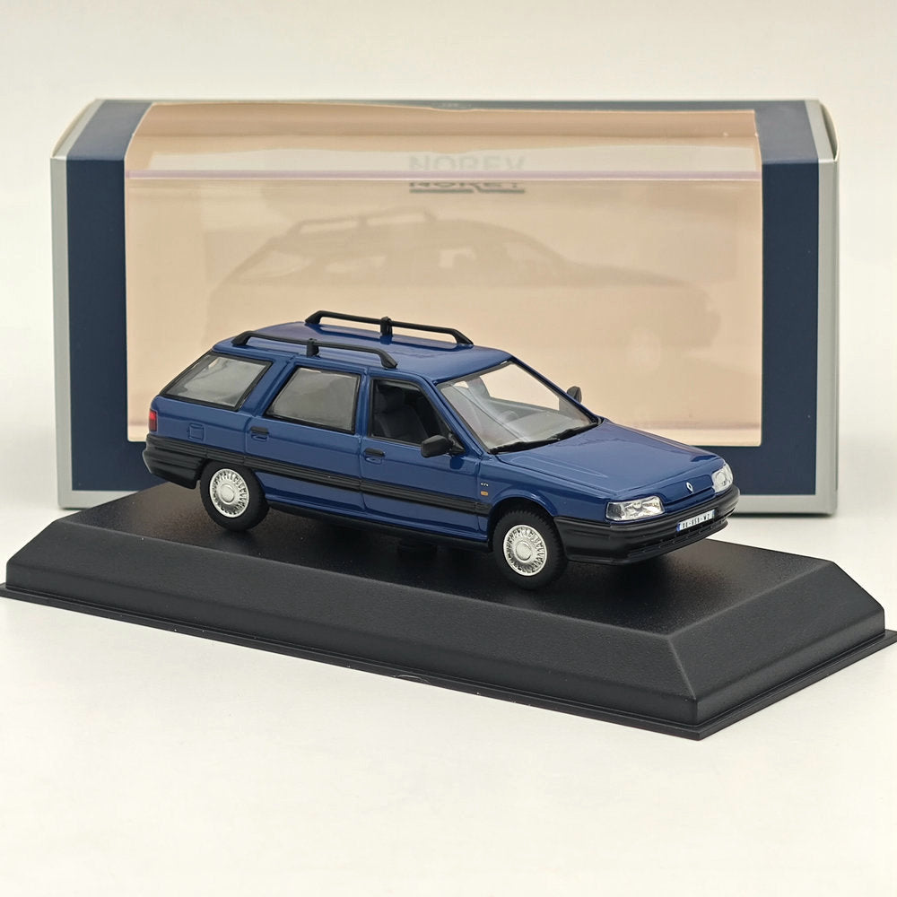 Modèle réduit de voiture moulé sous pression Norev Renault 21 Nevada 2018, collection limitée, bleu, 1/43