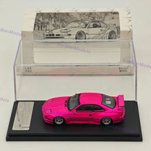 1/64 Rhino Model RM 850CSi E31 Pink Coupe WideBody Sport Model Diecast Metal Car