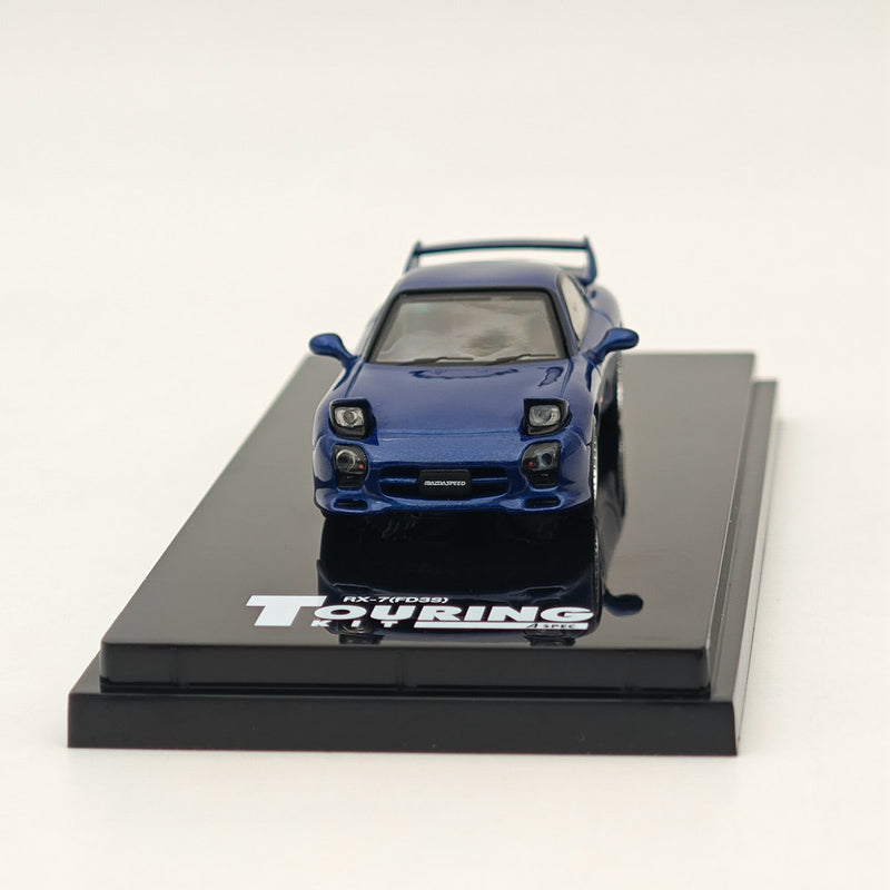 1/64 Hobby Japan Mazda RX-7 FD3S A-Spec. HJ643007CCBL Innocent Blue Mica Diecast