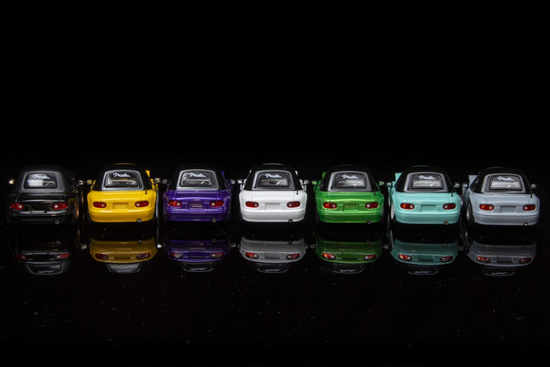 Pre-sale MJ 1:64 Miniature Mazda mx5 Q miata na Resin Car Models Toys Hobby Collection Gifts Limited Edition