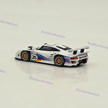1:64 TSD 911 GT1 24h LeMans 1997 Openable - Hood Diecast Metal Car Limited