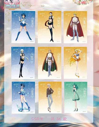 Sailor Moon Squad Of Battle 12 Pack Trading Card Booster Box Anime TCG CCG NEW
