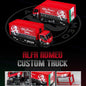 Micro Turbo 1:64 Alfa Romeo Custom Truck Diecast Model Race Livery Collectible
