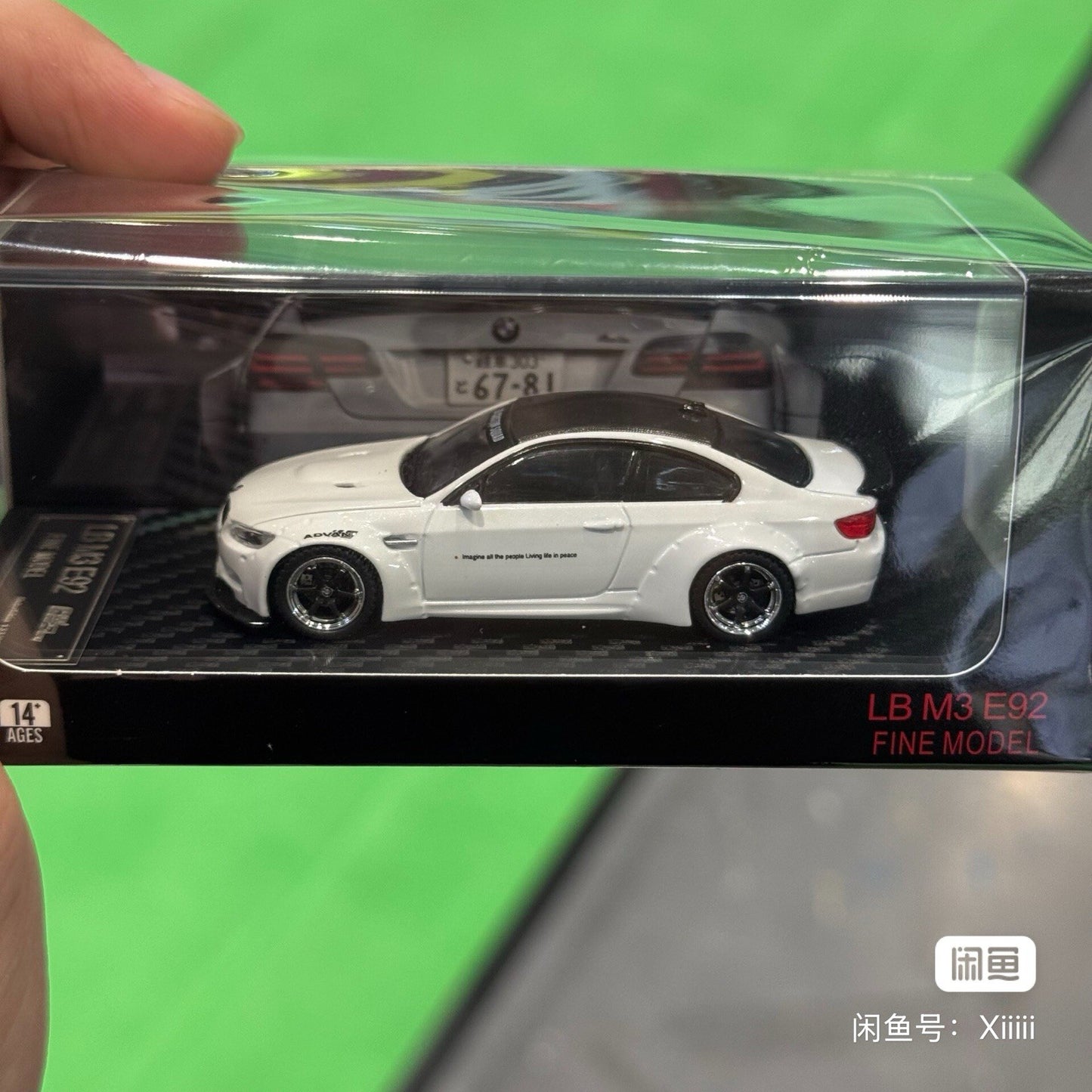 Fine Model Shenzhen Cool Car Show Limited 1:64 E92 M3 LBWK Widebody Car Models Gifts