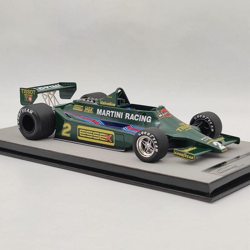 1/18 Tecno Mythos Series Lotus 79 1979 ltaly GP Car TM18-287E Resin Models Car