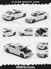 Pre-sale MORTAL 1:64 Mercedes - Benz CLS63 AMG "Demon Eyes" Alloy Diecast Car Model Toys- Collectible Gifts