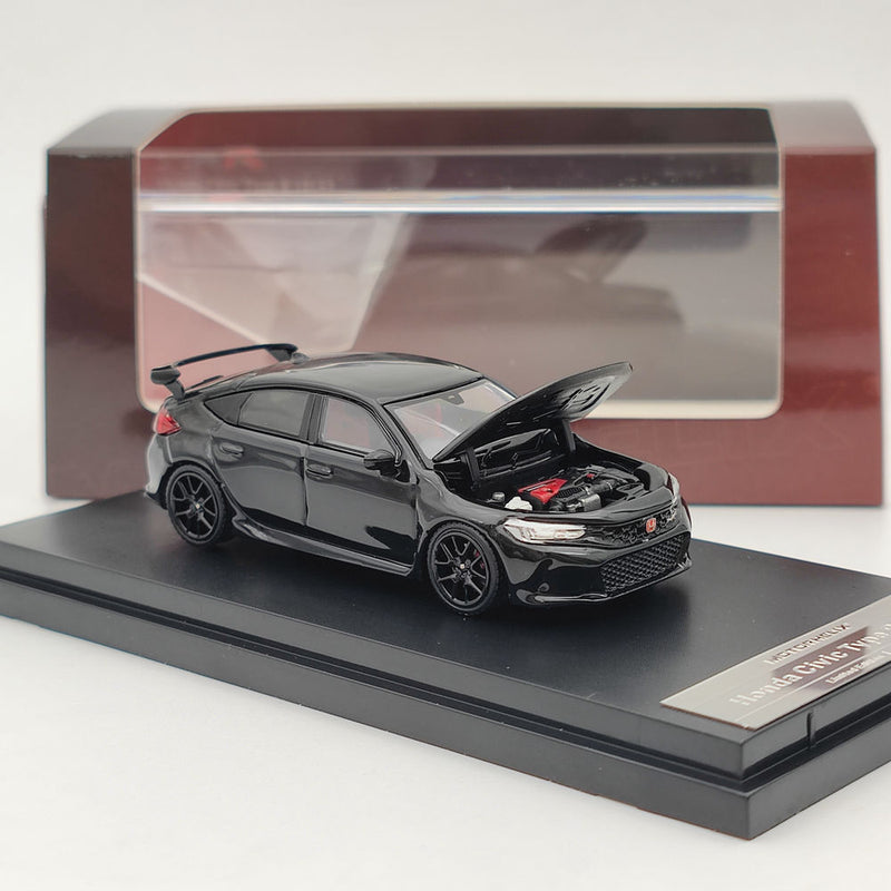 1/64 MOTORHELIX Honda Civic Type R FL5 Crystal Black Pearl M85304 Diecast Models