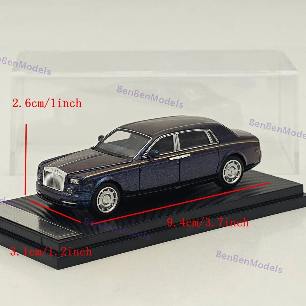 SW 1:64 Phantom VII 7 Luxury Sedan Sports Diecast Model Car Limited Edition