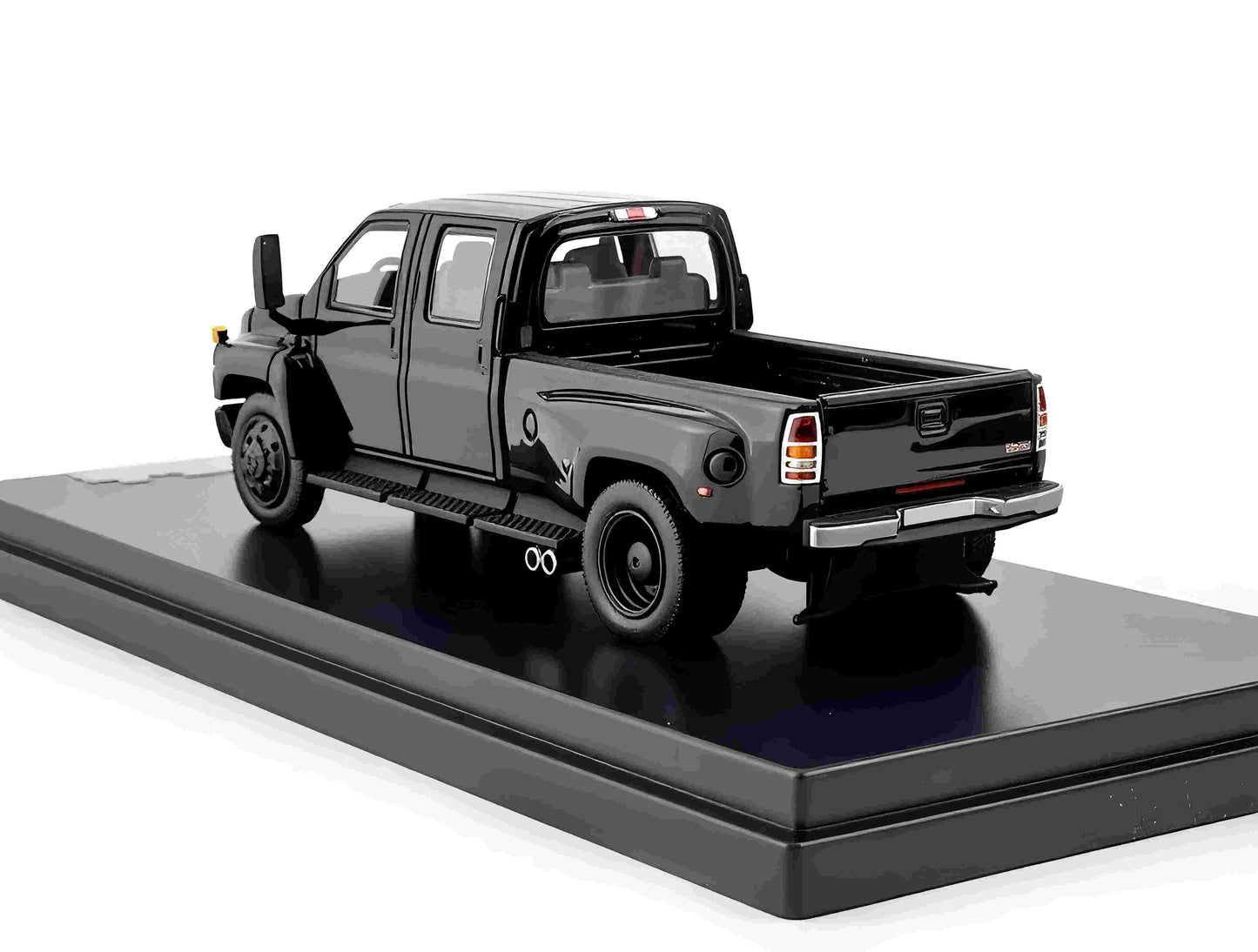 GOC 1/64 Kodiak & GMC Topkick C4500 Pickup Black Diecast Models Car