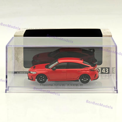 1/43 Hobby Japan HJD43 CIVIC TYPE R (FL5) RACING BLACK Package Diecast Car Model