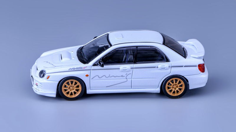 Pre-sale Furuya 1:64 SUBRARU Impreza WRX STi Mines S202 Diecast Toys Car Models Collection Miniature Hobby Gifts