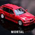 Mortal 1:64 BMW E36 3-Series Four Door Dtation Wagon Diecast Toys Car Models Hobby Collection Gifts Limited Edition