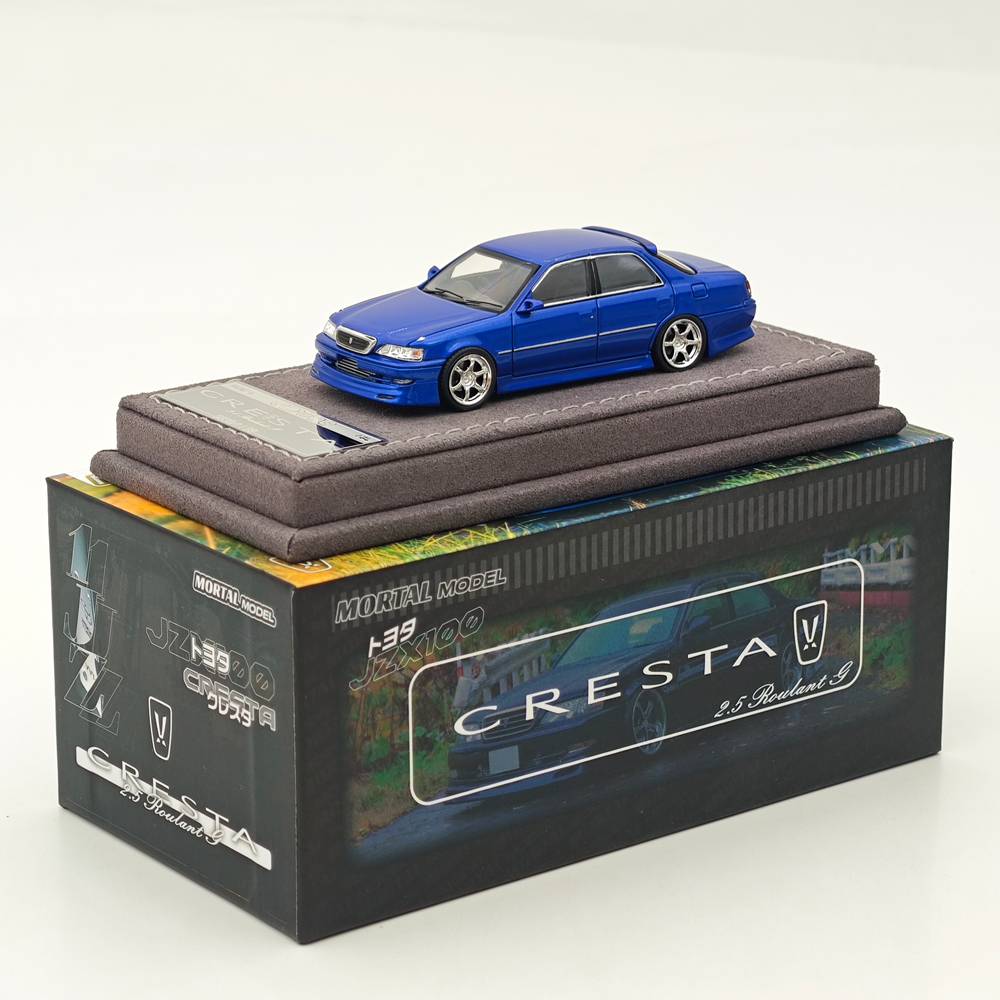 Mortal 1:64 JDM Cresta X100 5th Gen Alloy Collectible Toys Car Models Figurine Decoration Gift
