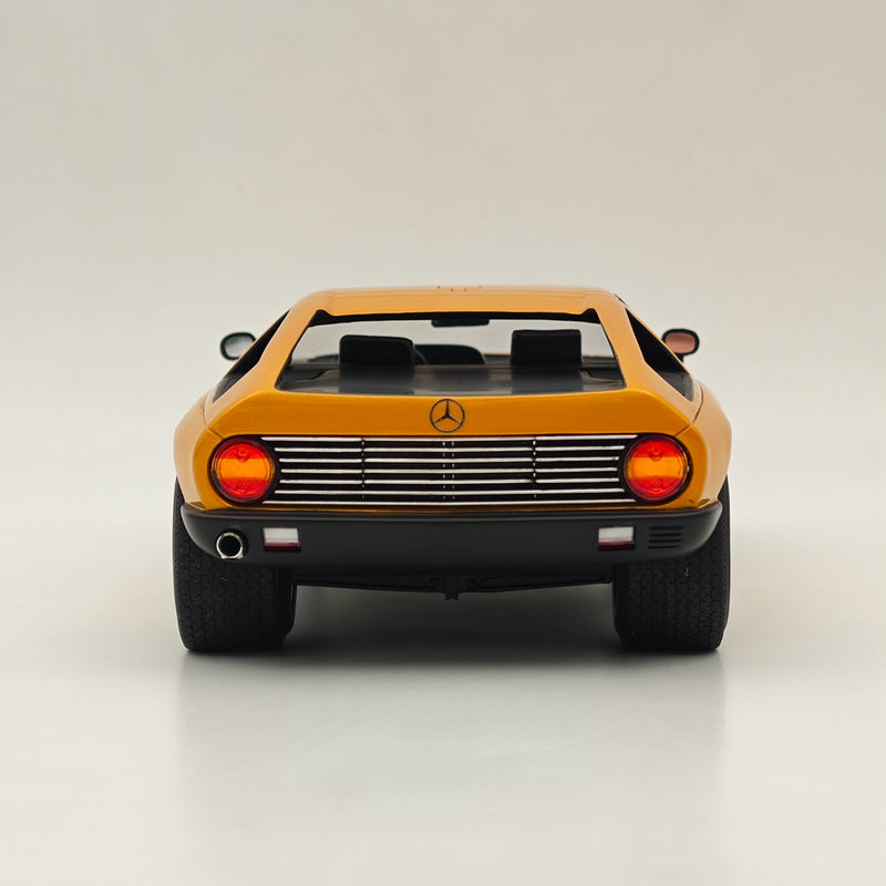 BOS 1:18 1970 Mercedes-Benz C111-2 Orange BOS168 Resin Models Car Collection