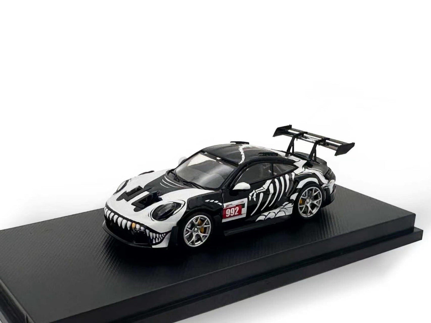 E Model 1/64 Porsche 911 GT3RS Diecast Sports Car Model Collectible Display Toys Gifts