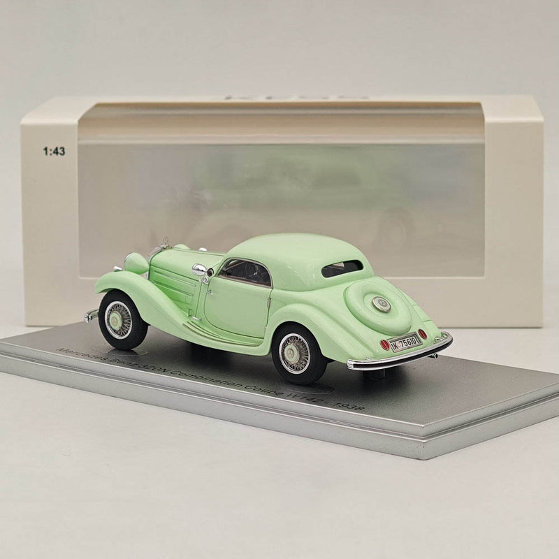 Kess-Model 1/43 Mercedes Benz 320N Combination Coupe W142-1938 Resin Model White