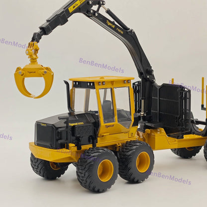 1/32 Tigercat TRANSPORTEUR FORESTIER 1075C Diecast Model Forwarder Truck