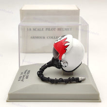 1:8 Scale CDC Armour Pilot Helmet HGU 26P Red Devils #6014 Diecast Model