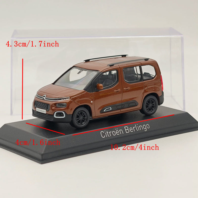 Norev 1:43 Citroen Berlingo Brown Diecast Model Cars Limited Collection