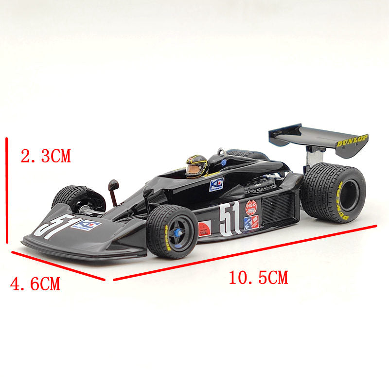 Kyosho 1:43 KOJIMA KE007 1976 FUJI F1 Japan GP Final Ver. #51 M.Hasemi KR431013 Resin Model Car