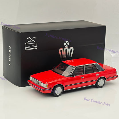 1/18 Toyota Crown Seventh Generation MS122 Red / red Interior Diecast Model