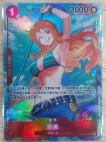 ONE PIECE Card Game Chinese Nami Alt Art OP01-016 R Romance Dawn NM