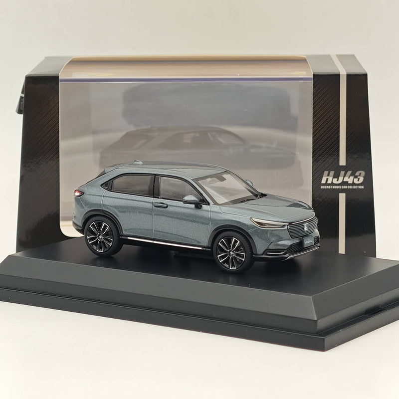 Hobby Japan 1/43 Honda VEZEL Meteoroid Gray Metallic HJ431002GM Diecast Model