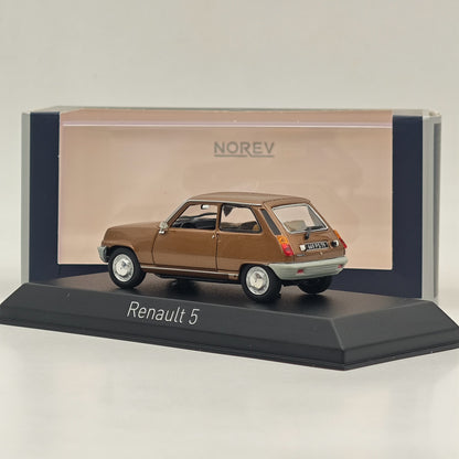 1/43 Norev Renault 5 TL 1974 Brown metallic Diecast Model Car Limited Collection
