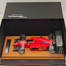 1/18 Tecnomodel Ferrari F1 86 #27 2nd AUSTRIAN GP 1986 MICHELE ALBORETO Red