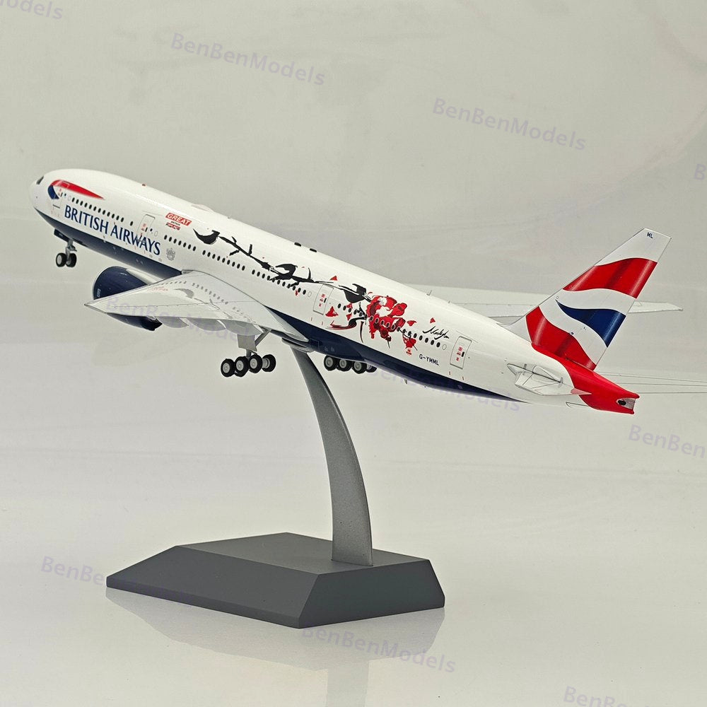 1:200 ARD British Airways Boeing 777-200 / G-YMML / ARDBA84 / WITH STAND/Diecast