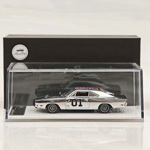 Mini Forge 1:64 General Lee Charger 1969 Limited Chrome Silver & Chrome Silver-Gray Edition Diecast Model Car