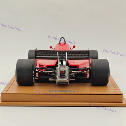 1/18 Tecnomodel Ferrari F1 F637 INDY #0 1986 TEST DRIVE FIORANO Red Resin Model