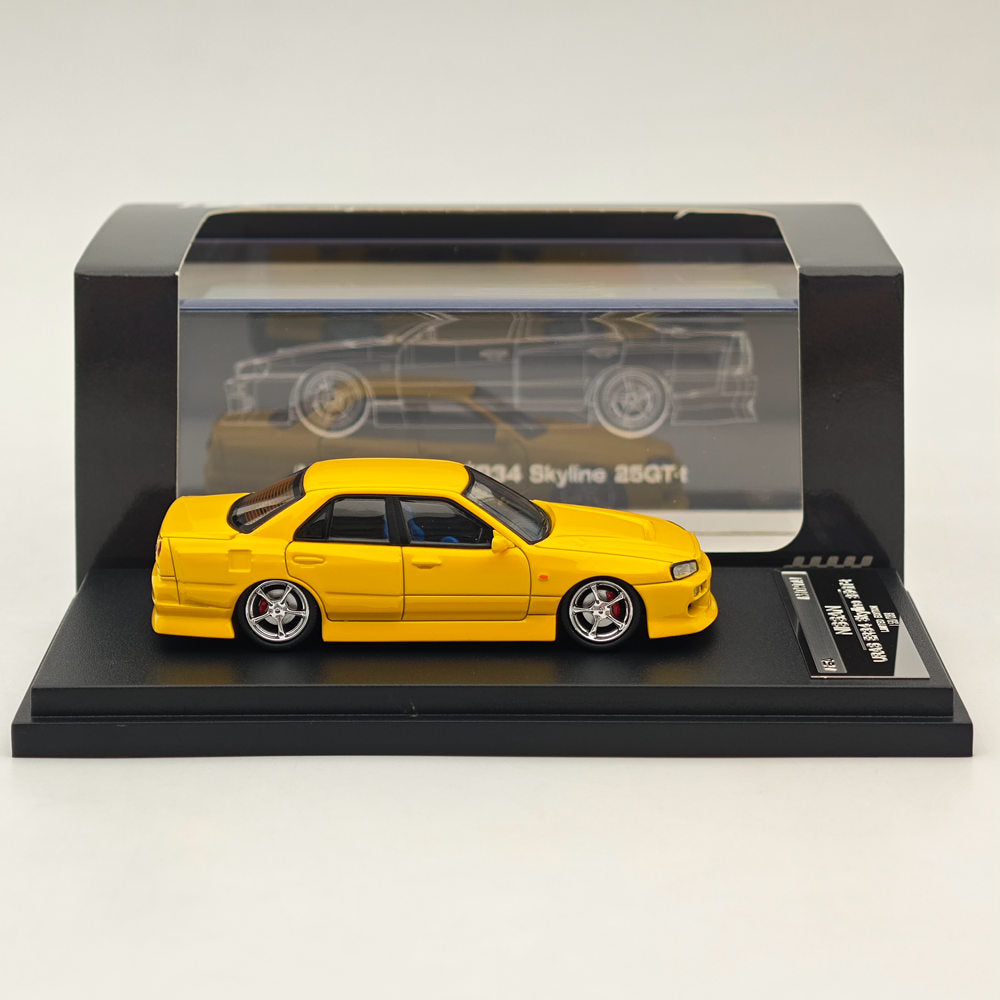 Mortal & OM 1:64 Nissan ER34 uras SKYLINE Miniature Diecast Toys Car Models Hobby Collection Gifts Limited 699
