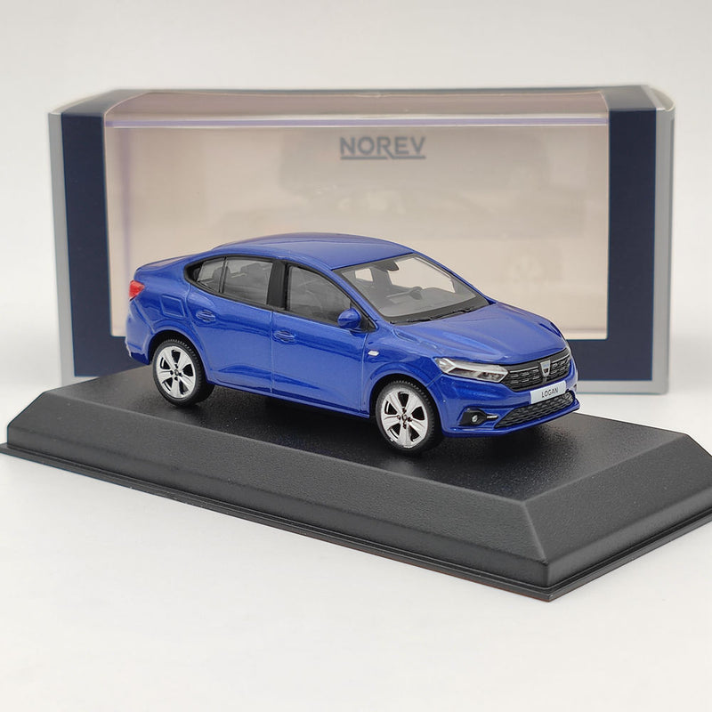 1/43 Norev Dacia Logan 2021 Iron Blue Diecast Models Car Christmas Gift