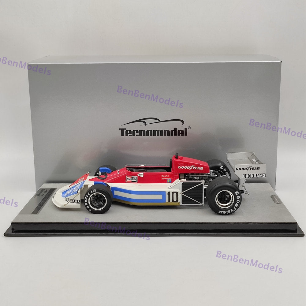 1/18 Tecnomodel Mythos Series March 761 #10 Dutch GP 1976 Ronnie Peterson Resin