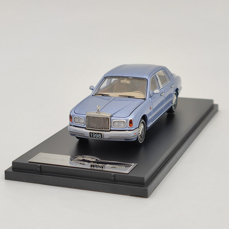 1/64 GFCC Rolls Royce Silver Seraph 1998 Blue Diecast Model Car Collection Toys Gift