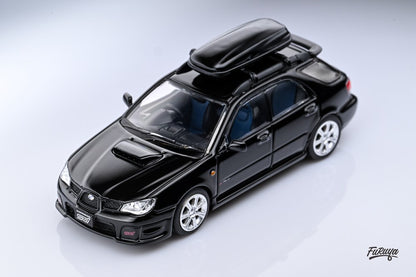 Furuya 1:64 SUBRARU Impreza WRX STi GD/GG 9e Collection de voitures miniatures moulées sous pression Cadeaux de loisirs